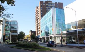 Harvard Square at Mass Ave