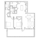 Unit 201 - 2 Bed | 2 Bath - Hathaway Lofts