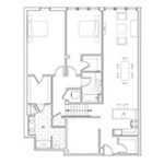 Unit 209 - 2 Bed | 2 Bath Duplex Den - Hathaway Lofts