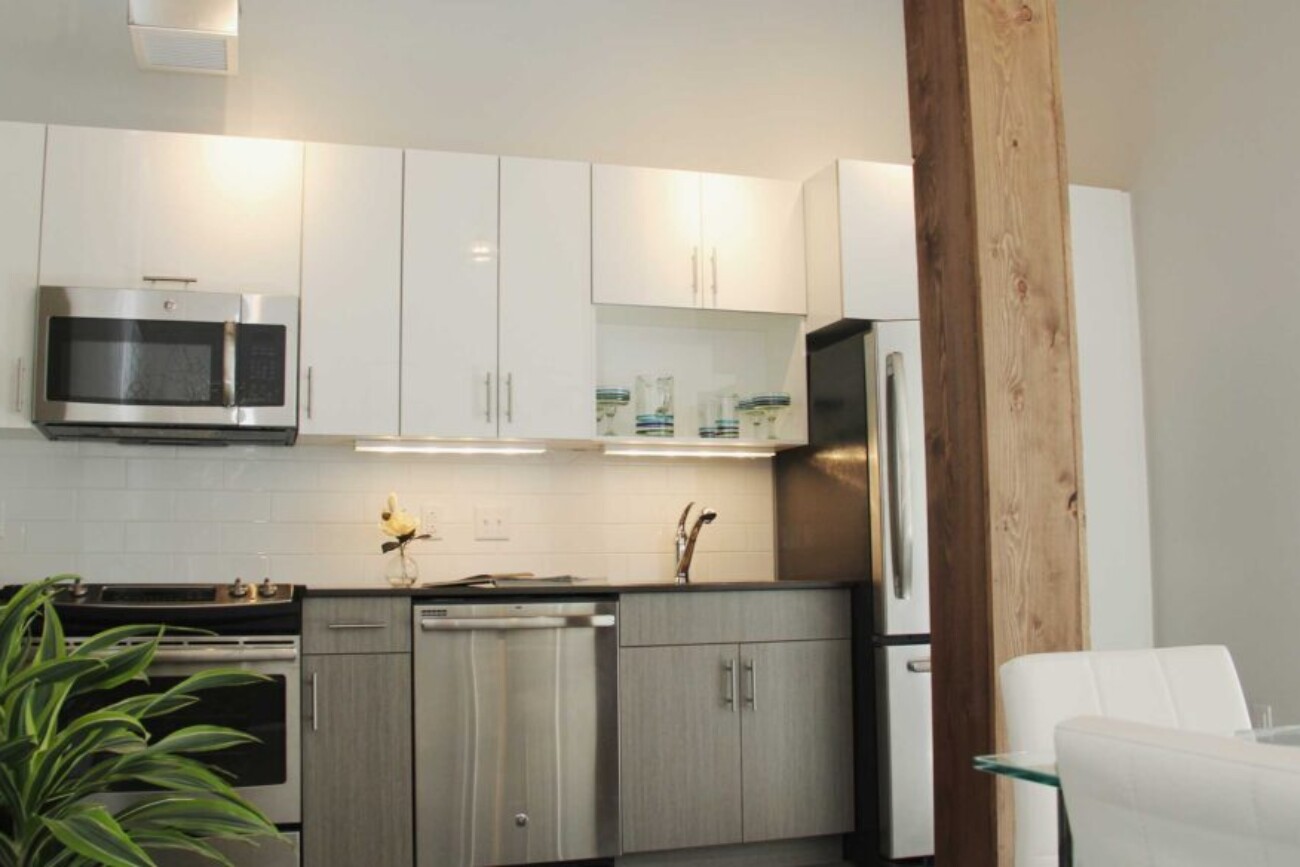 Hathaway Loft Galley Style Kitchen