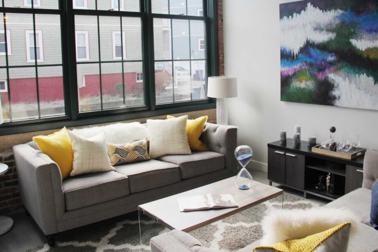 Hathaway Lofts Living Area